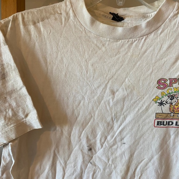 Vintage Spuds Mackenzie Bud Light The Original Party Animal T Shirt Size Medium - Picture 6 of 8